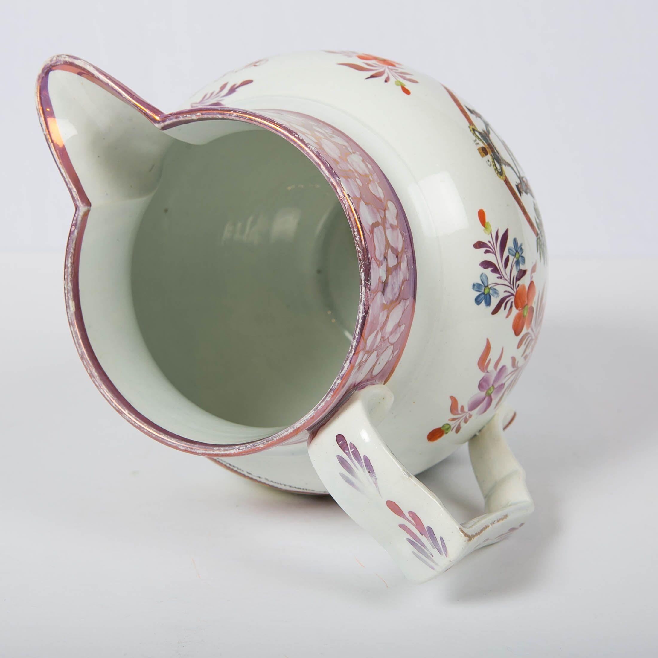 Large Lustre Ware Pitcher Dated 1824 for the Orange Order of Northern Ireland 4