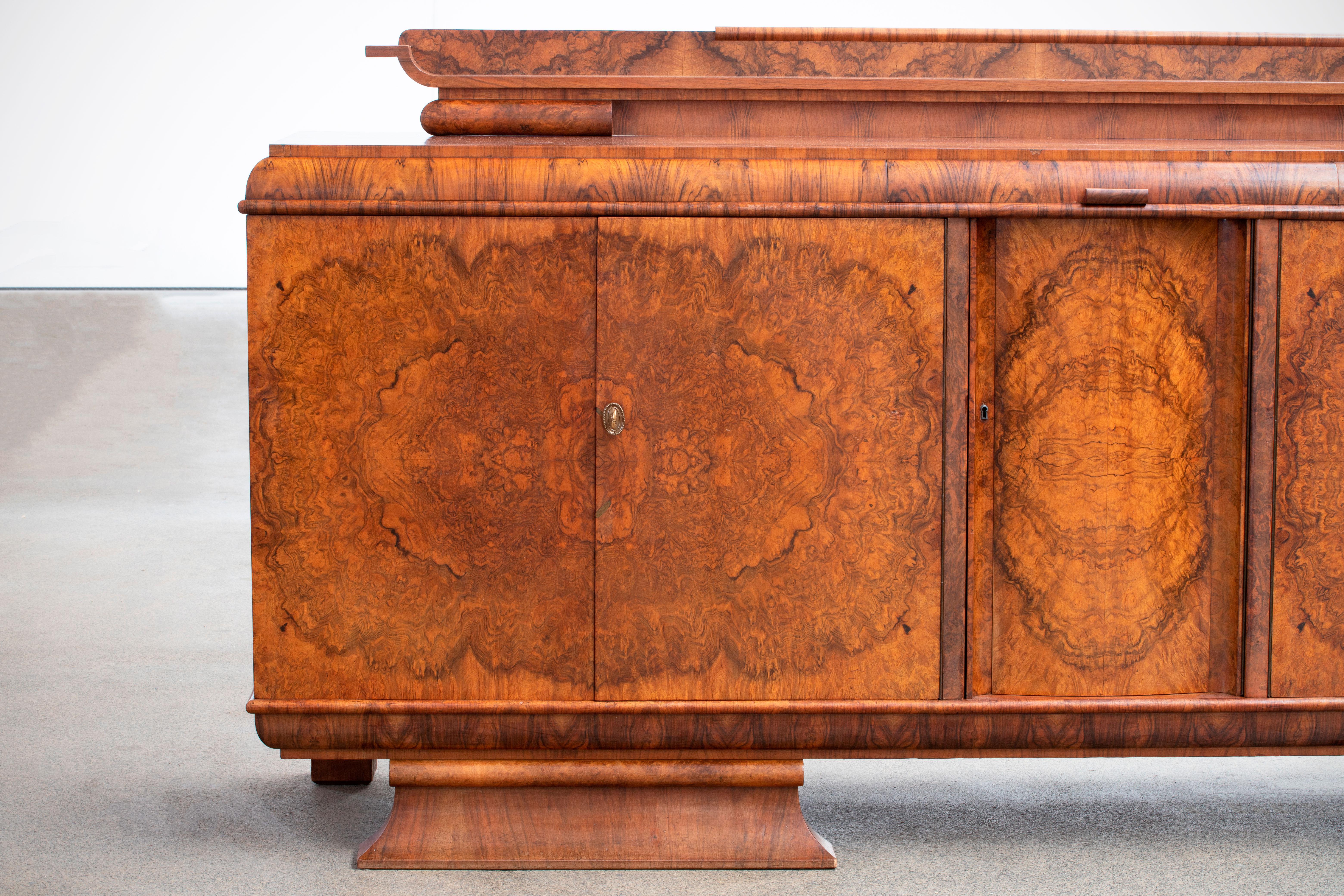 Large & Luxurious French Art Deco Buffet, 1930s 5
