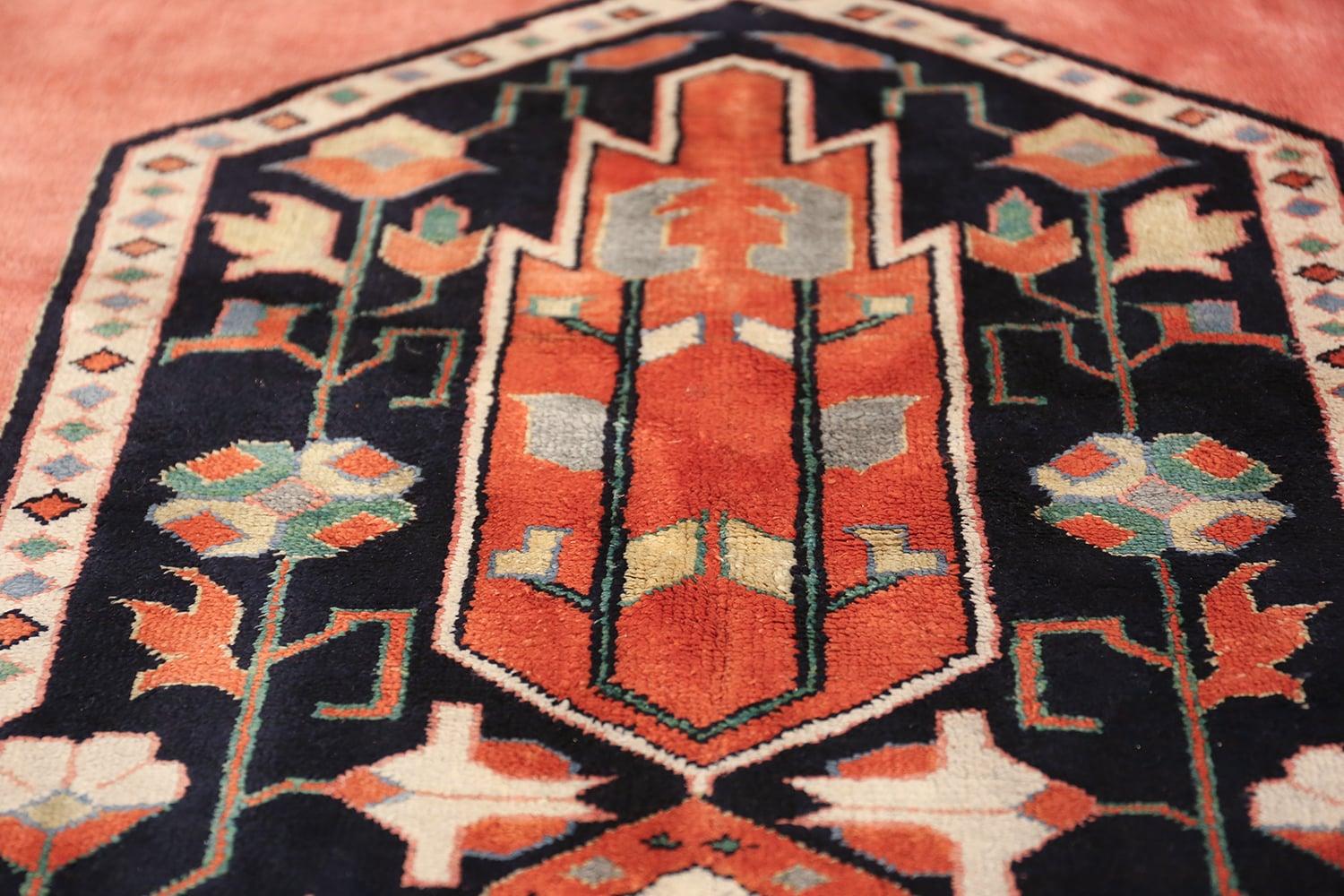Vintage Persian Silk Heriz Rug. Size: 13 ft 1 in x 19 ft  For Sale 7