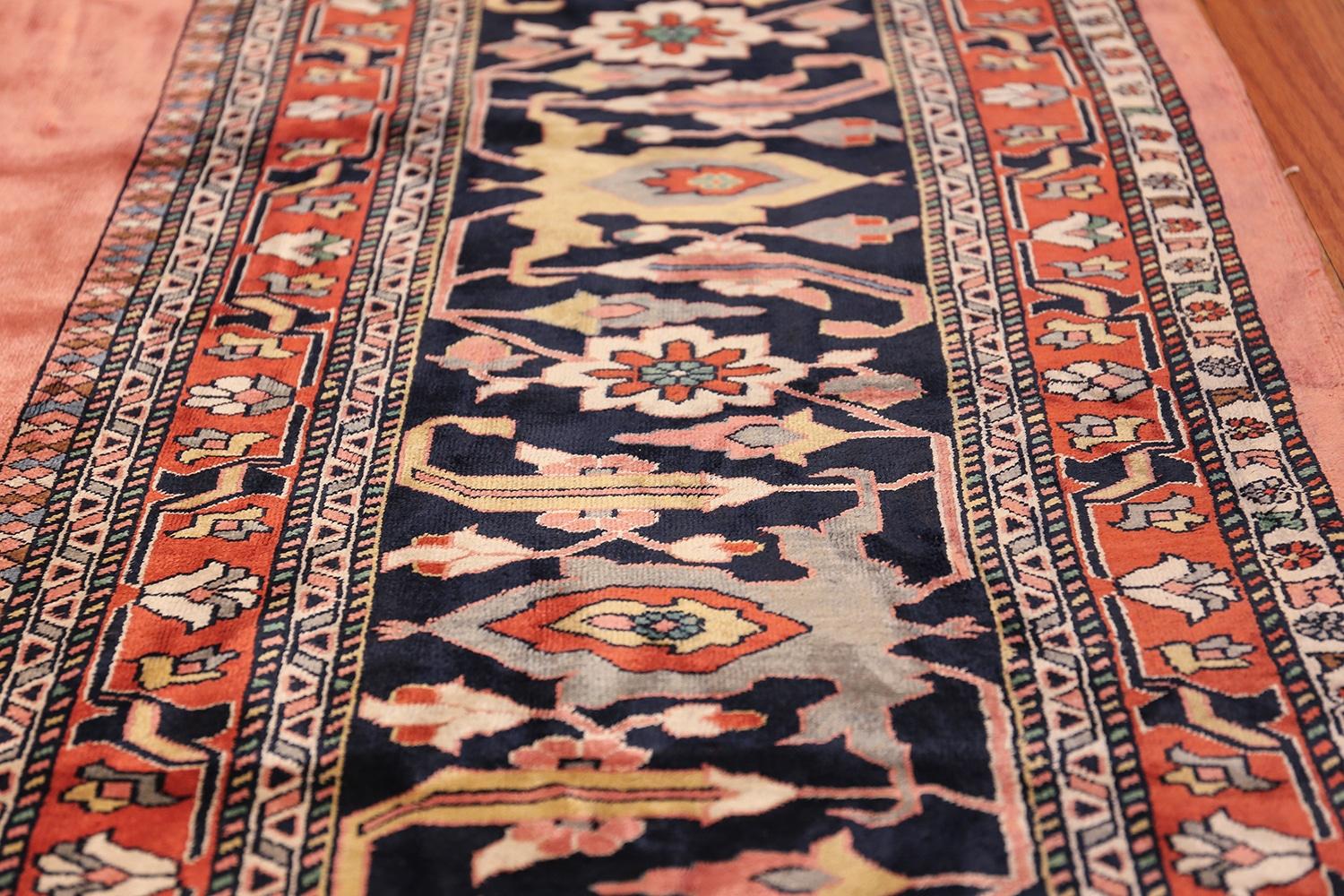 Vintage Persian Silk Heriz Rug. Size: 13 ft 1 in x 19 ft  For Sale 3