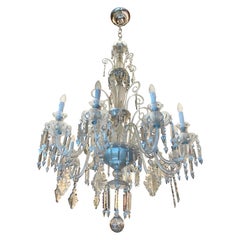 Large Luxury Antique Venetian Crystal Chandelier