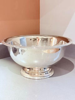 Large Luxury Silver Plated Champagne Ice Bucket / Wine Cooler on Pedestal 45 cm