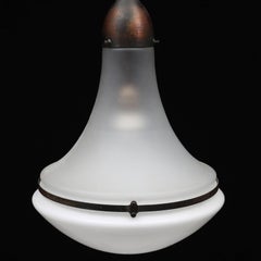 Large "Luzette" Pendant by Peter Behrens for Siemens Schuckert