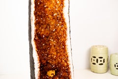 Large Madeira Citrine Geode Cathedral