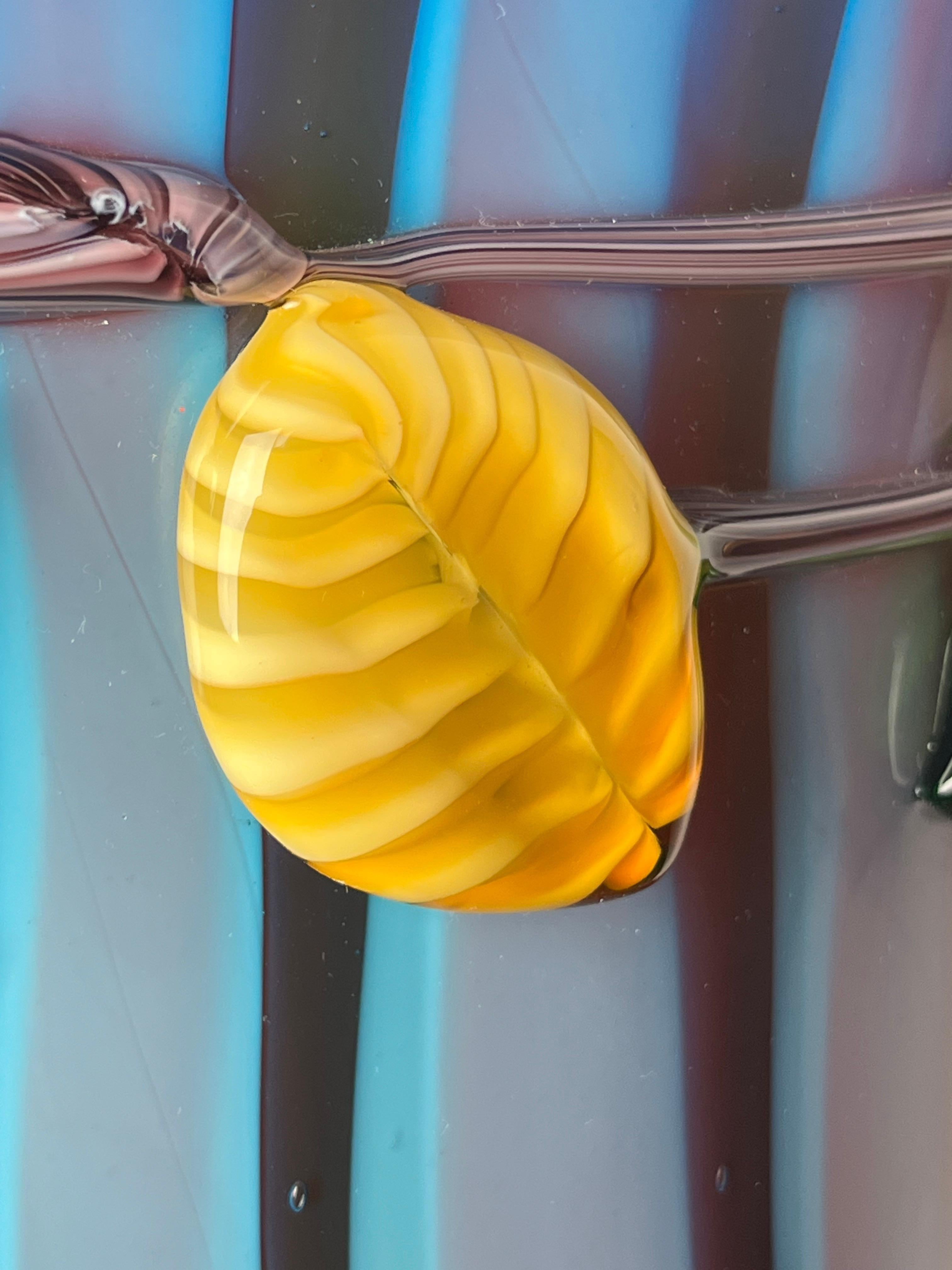 Large Maestri Muranesi Mid-century Polychrome Murano Submerged Glass Vase, 1950s For Sale 6