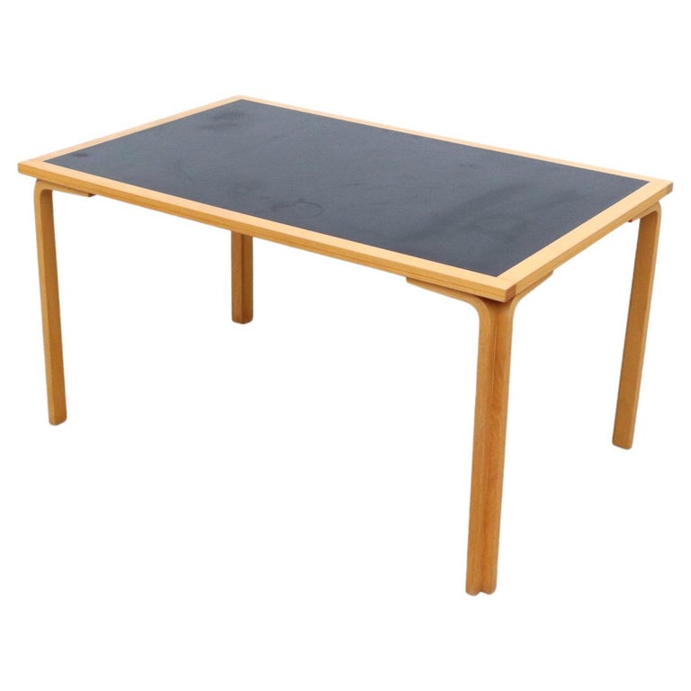 Large Magnus Olesen Dining Table with Black Top For Sale