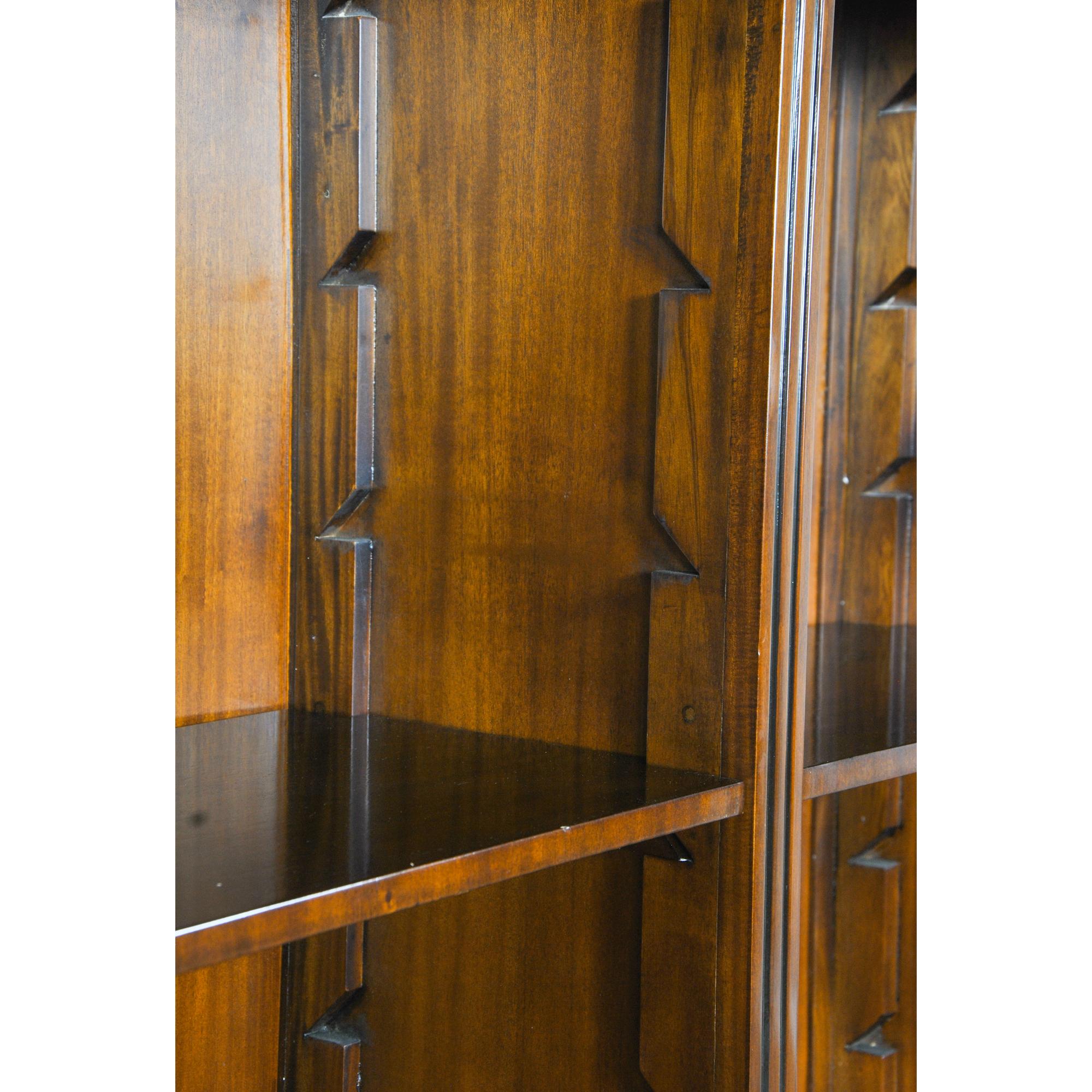 Large Mahogany Bookcase For Sale 2
