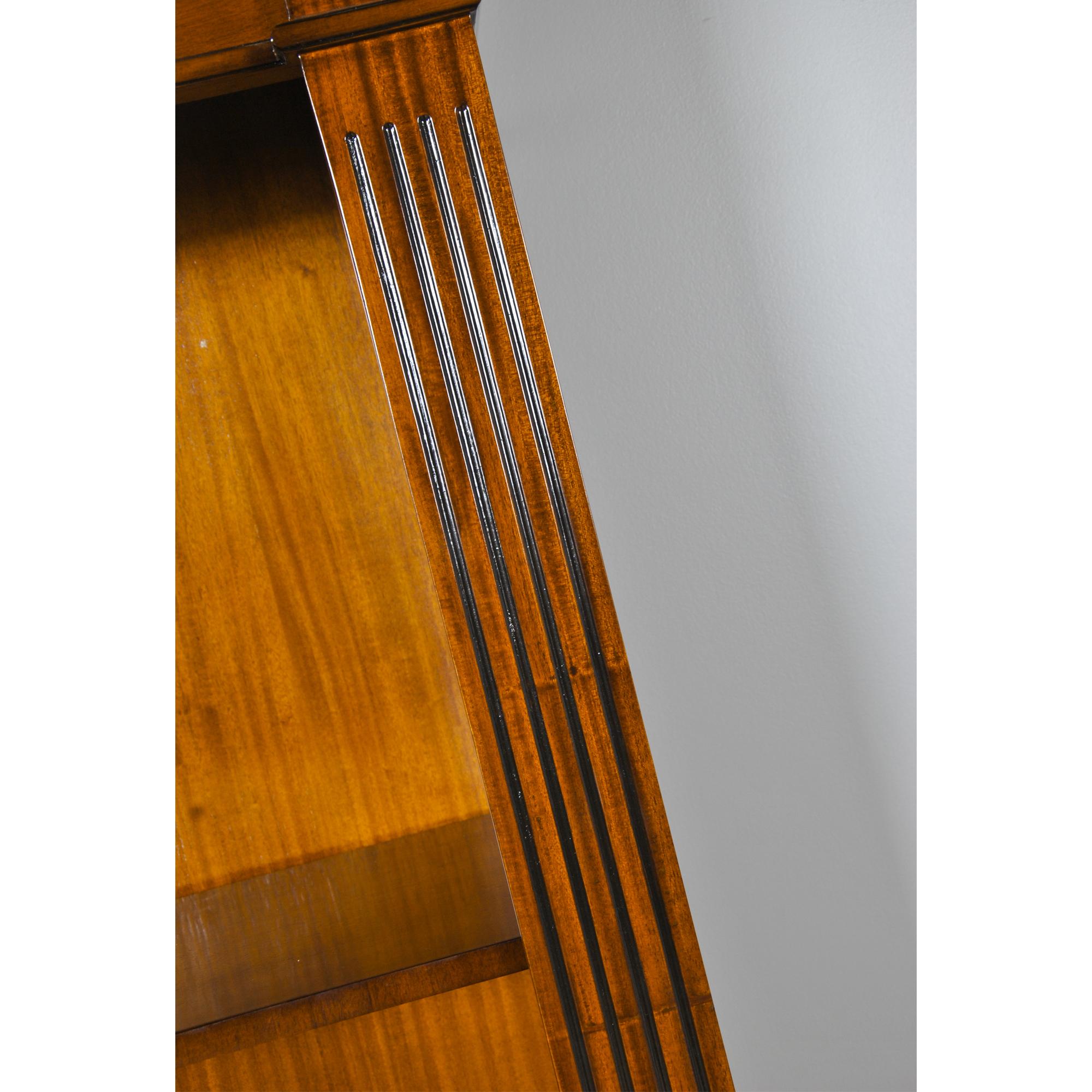 Large Mahogany Bookcase For Sale 3