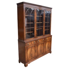 Large Mahogany Bookcase