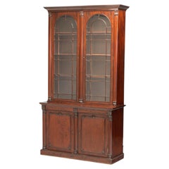 Large Mahogany Bookcase