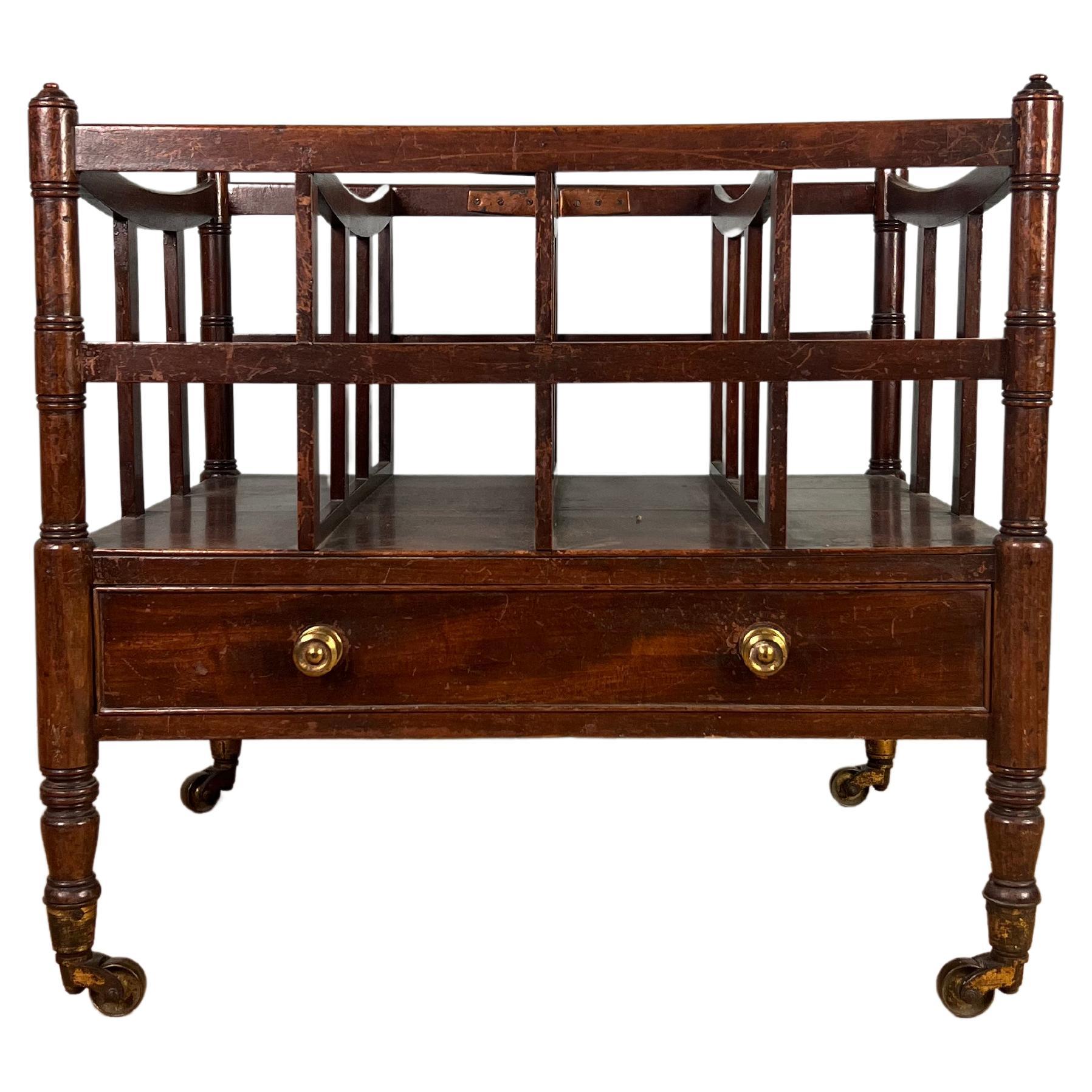 Large Mahogany Canterbury Circa 1830