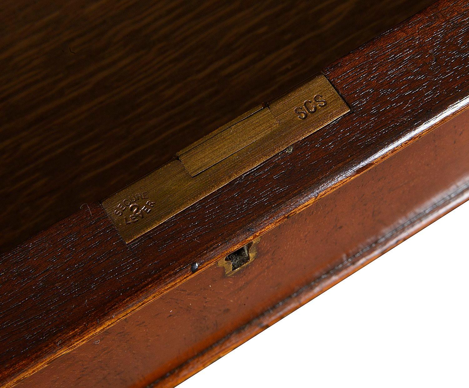 large mahogany desk