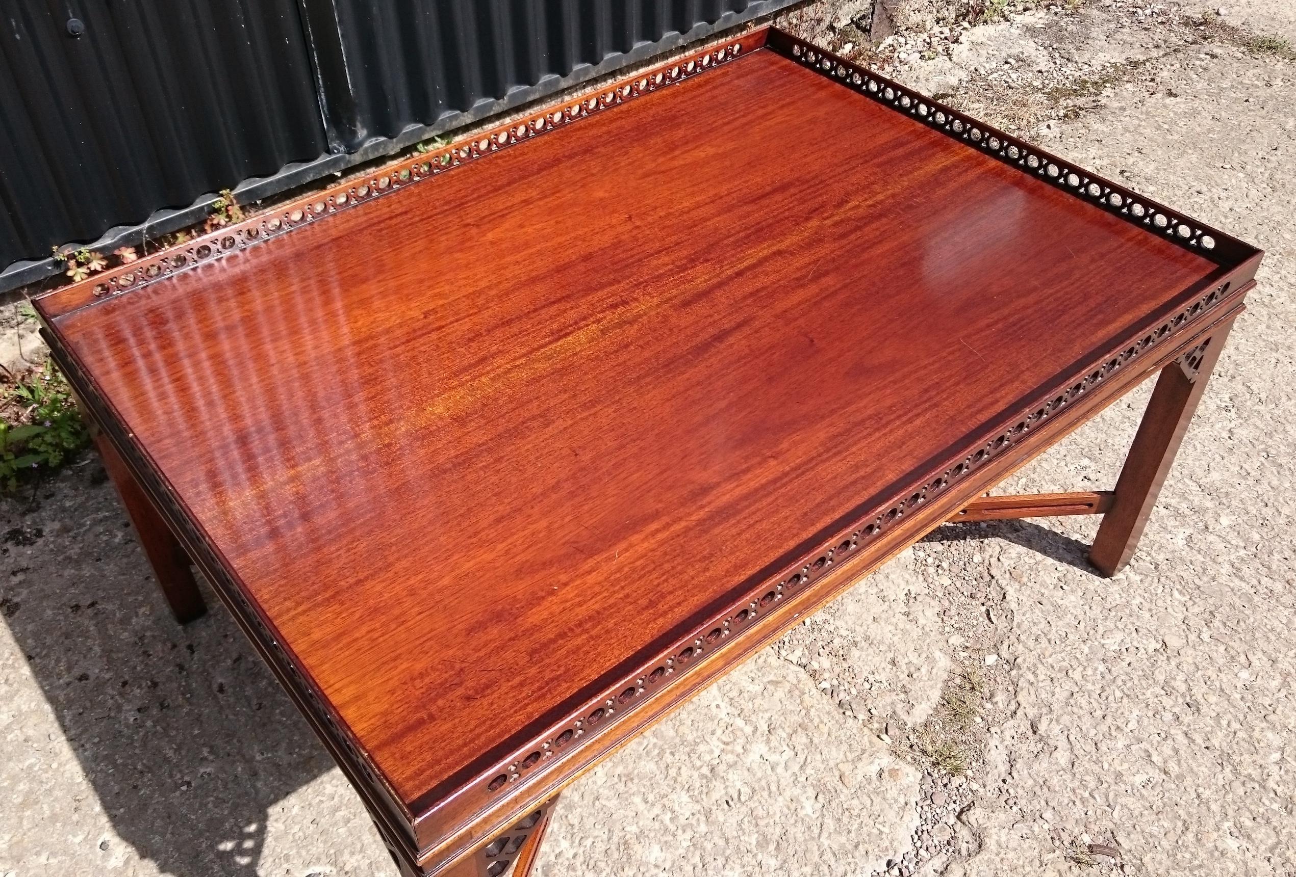 chippendale coffee table