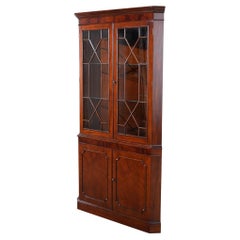 Large Mahogany Corner Closet