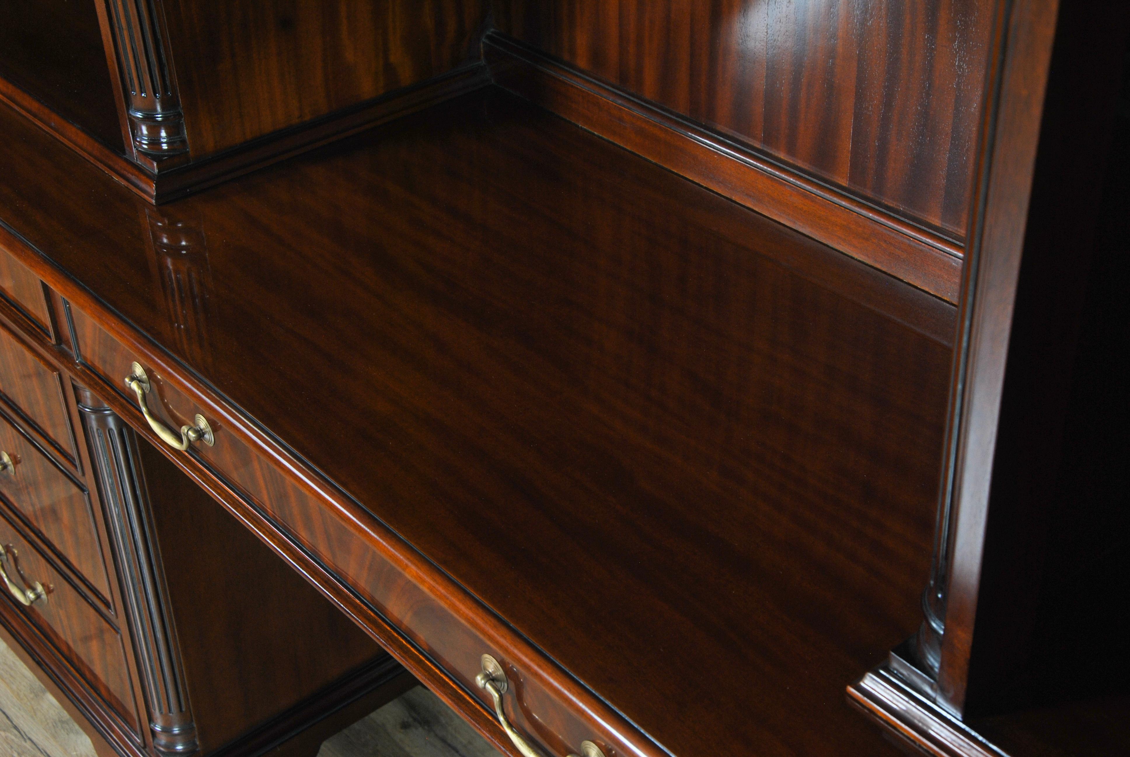 Large Mahogany Credenza For Sale 3