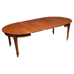 Large mahogany dining table