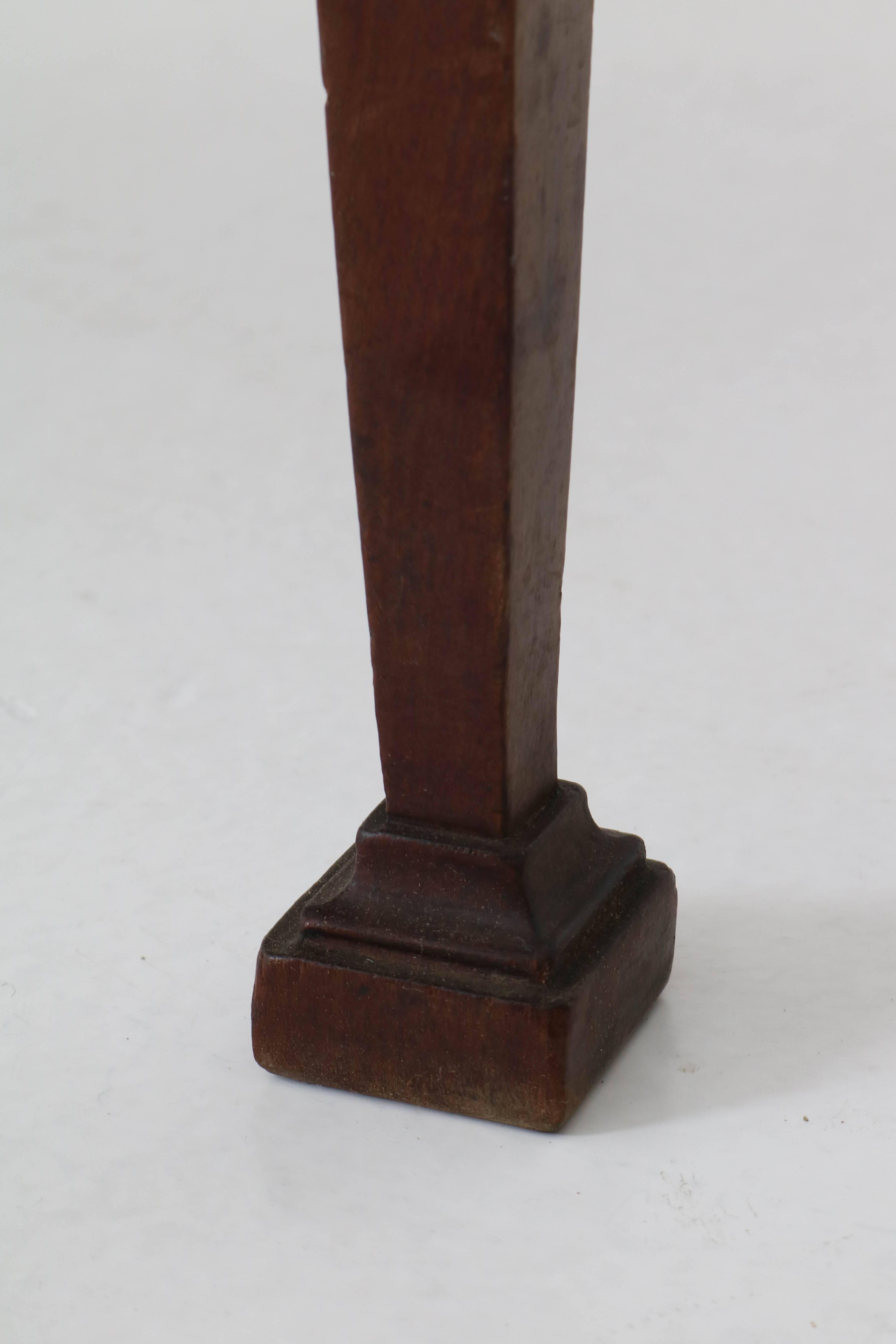 Gran gabinete de té Art Nouveau holandés de caoba con bandeja, 1900 2