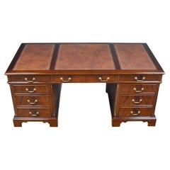 Large Mahogany Executive Desk