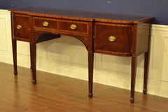 Large Mahogany Hepplewhite Style Sideboard by Leighton Hall