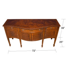 Large Mahogany Sideboard