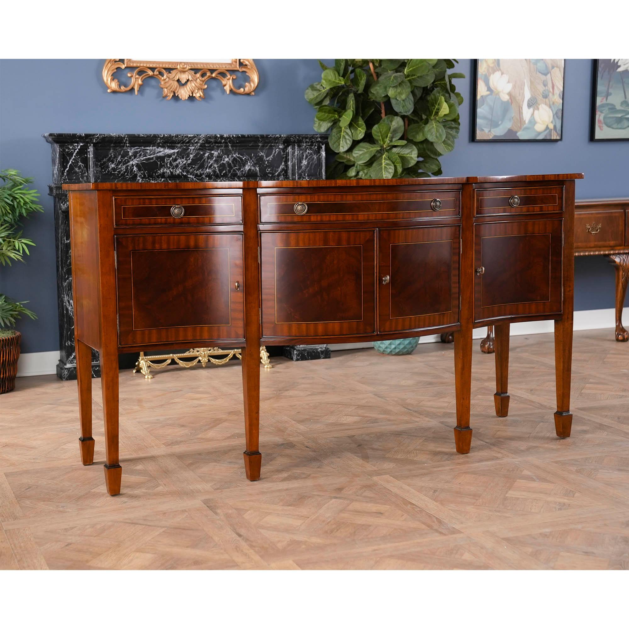 Large Mahogany Sideboard  For Sale 2