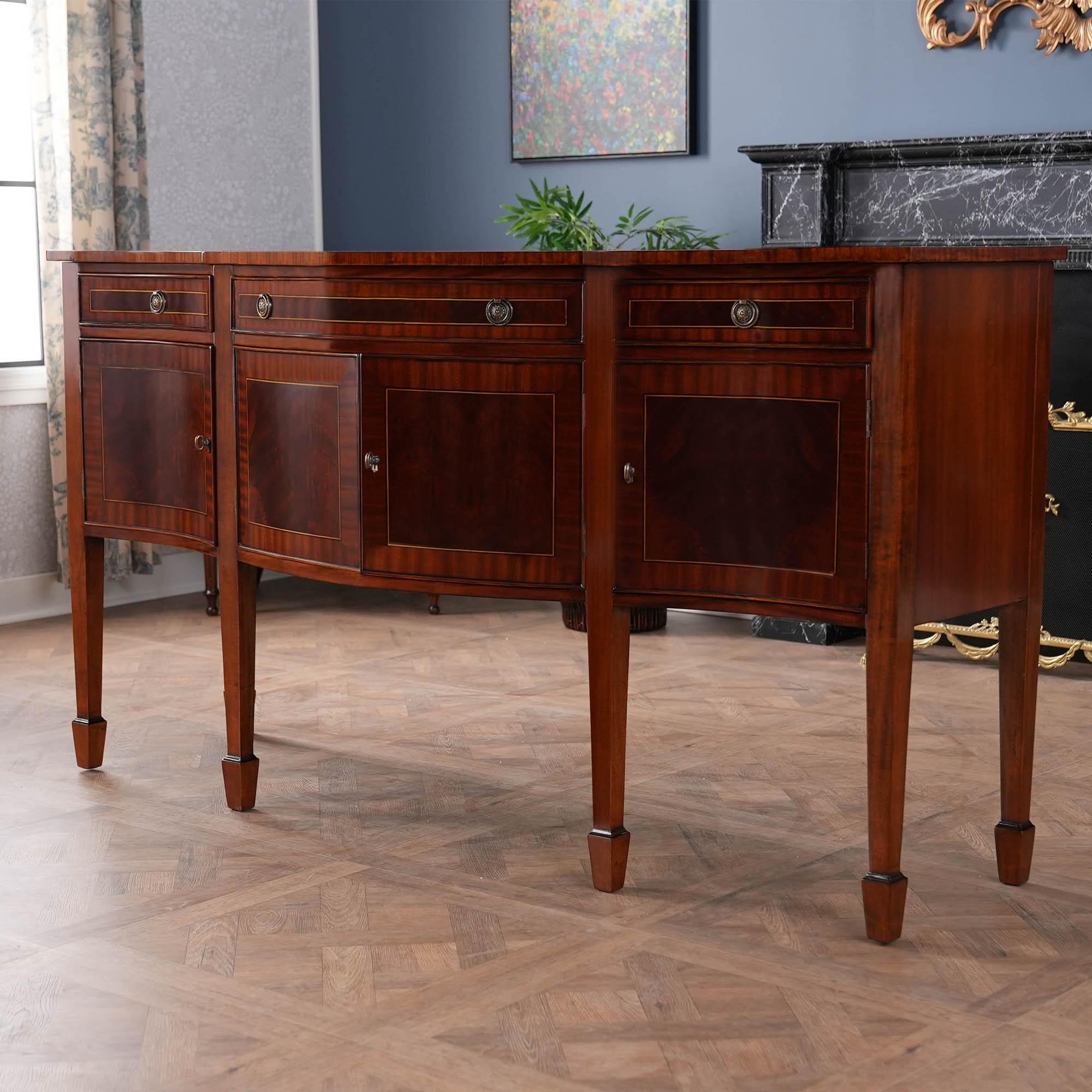 Large Mahogany Sideboard  For Sale 3