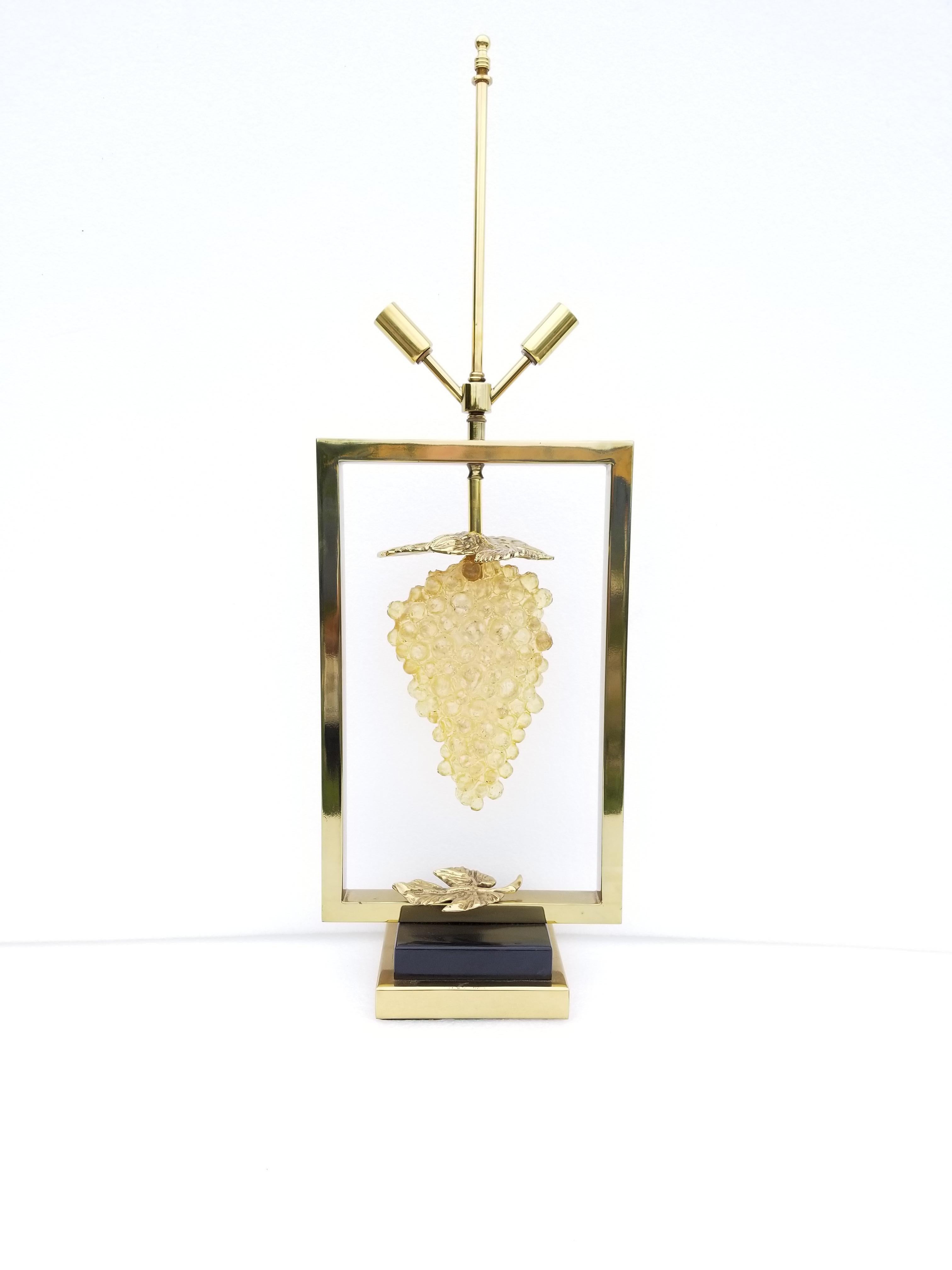 Mid-Century Modern Grande lampe de bureau Maison Lancel, 2 disponibles en vente