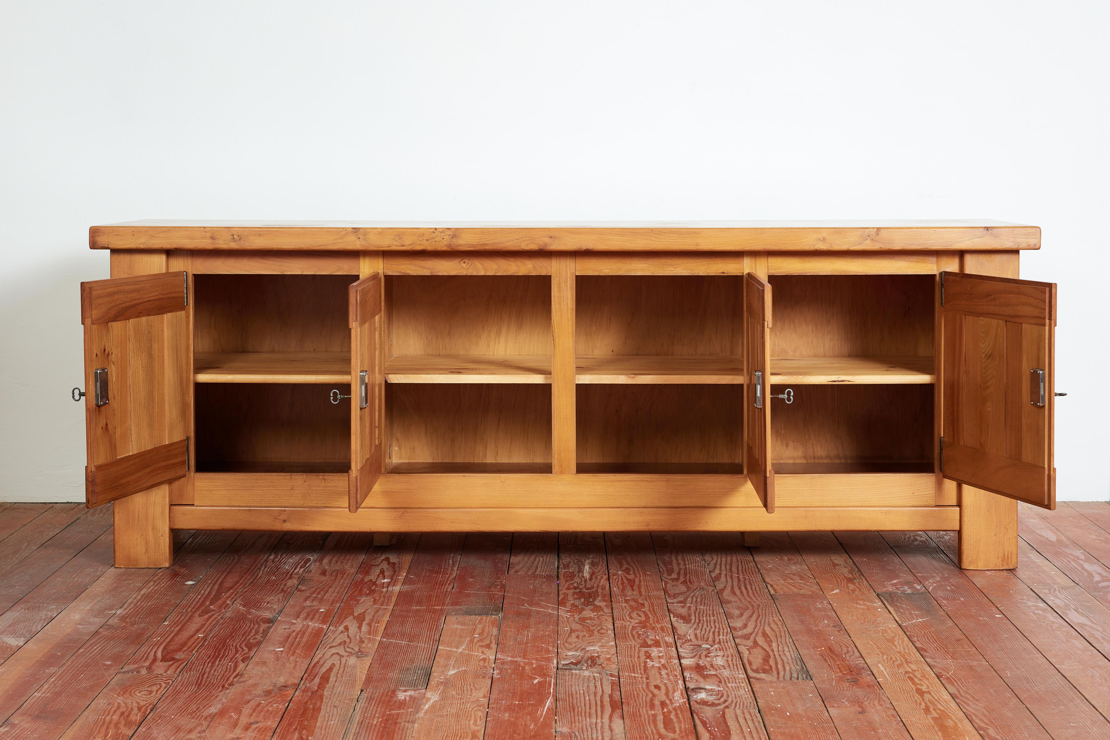 Mid-20th Century Large Maison Regain Sideboard  For Sale