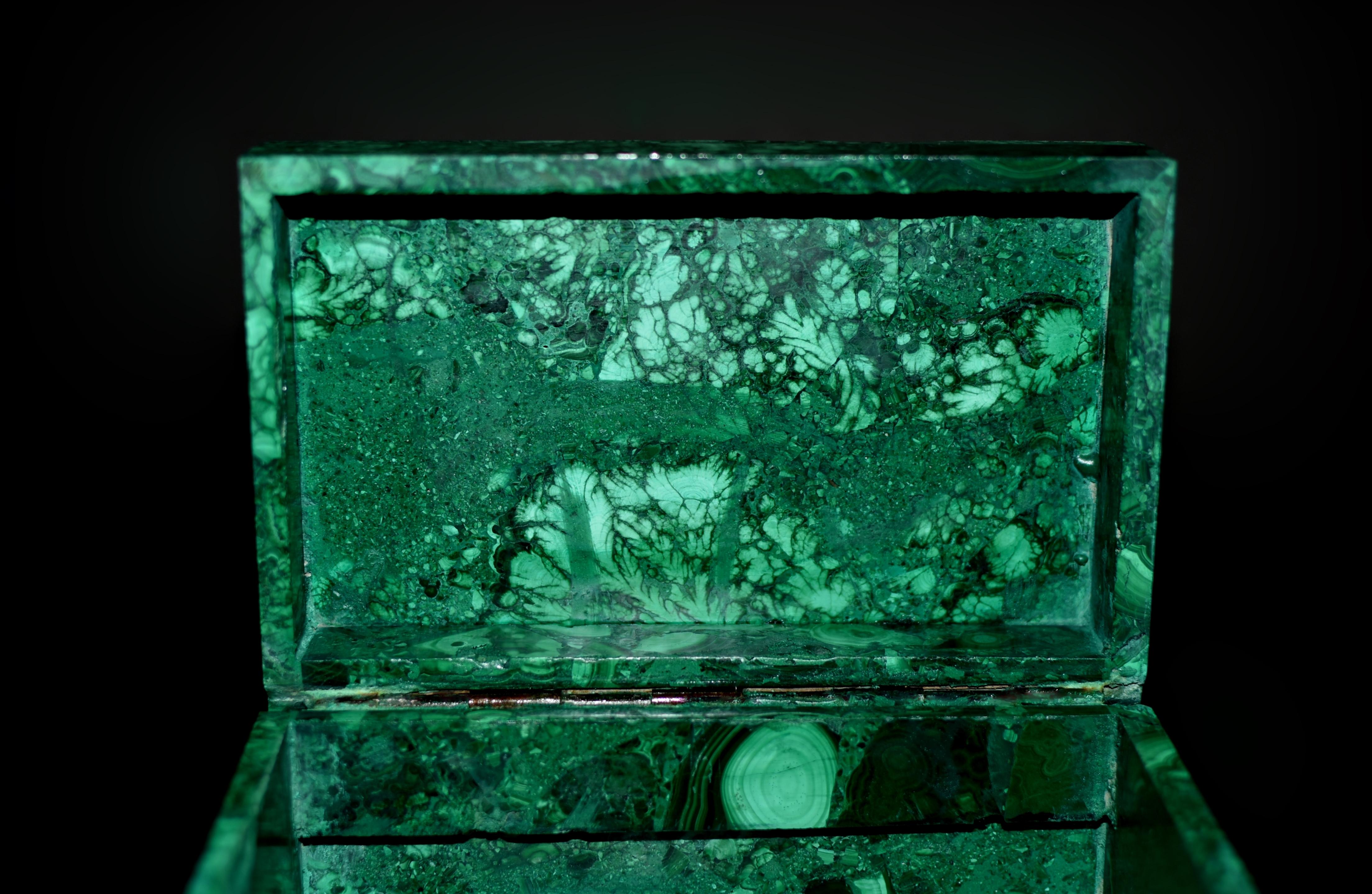 Große Malachit-Box 7