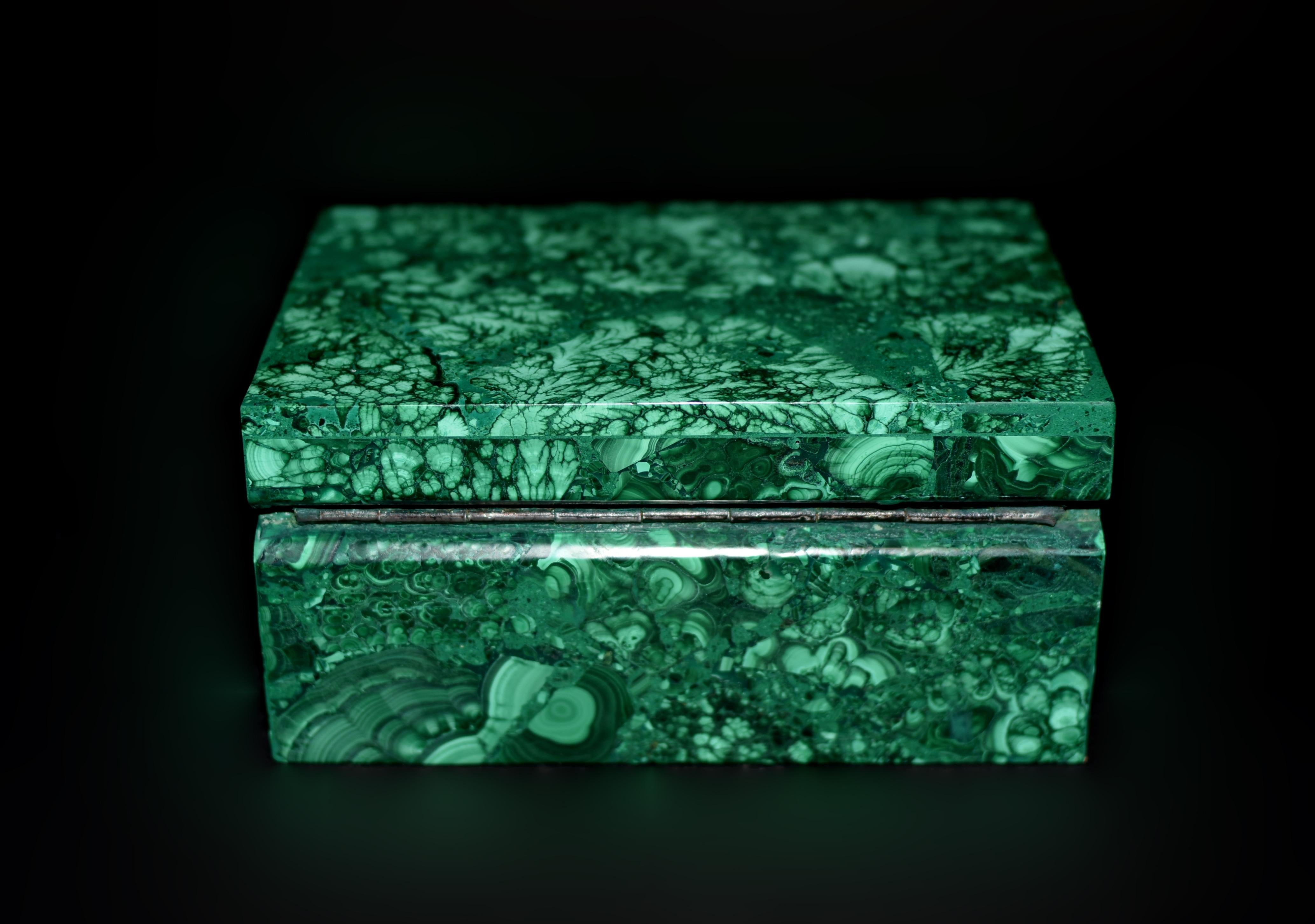 Große Malachit-Box 7