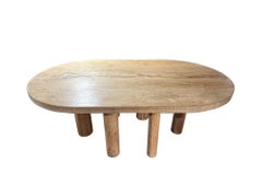 Grande tavolo in legno di mango, splendida texture del legno, organico moderno