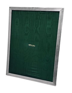 Grande cornice per fotografie in sterline di Mappin & Webb Birmingham 1913