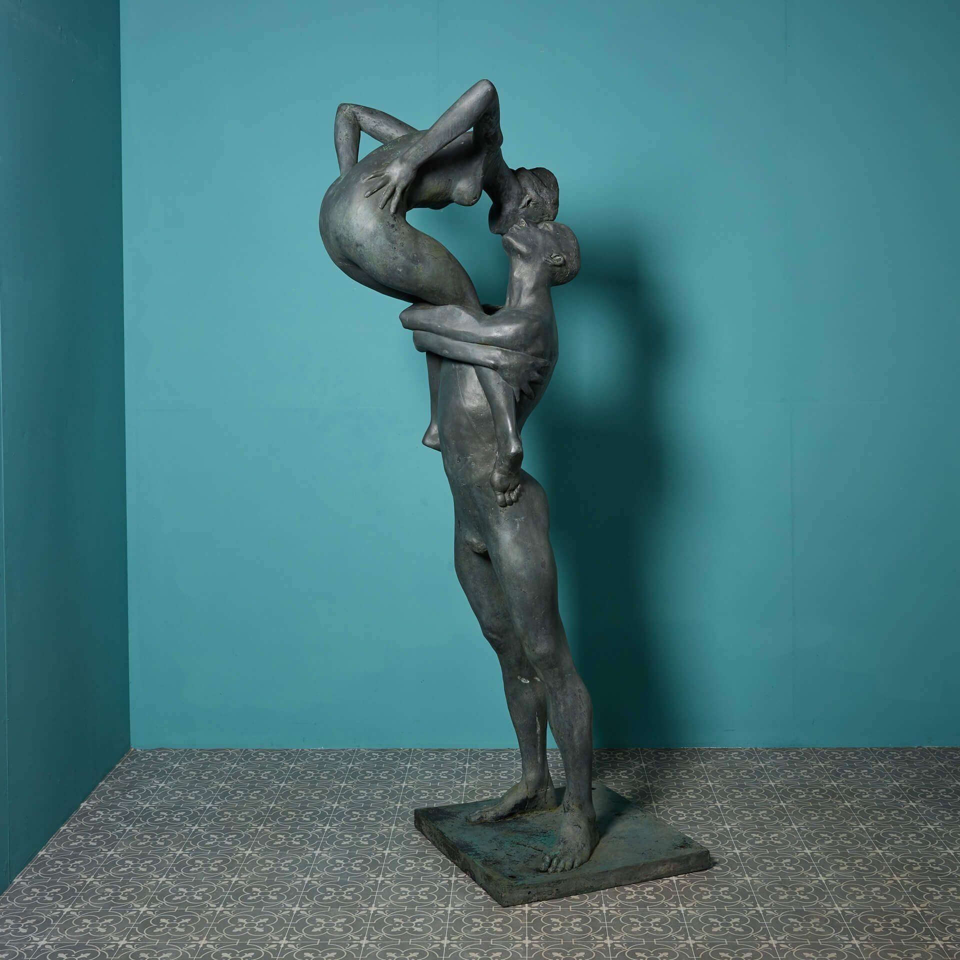 Large Maquette Sculpture of ‘Close Affection’ by John W. Mills en vente 3