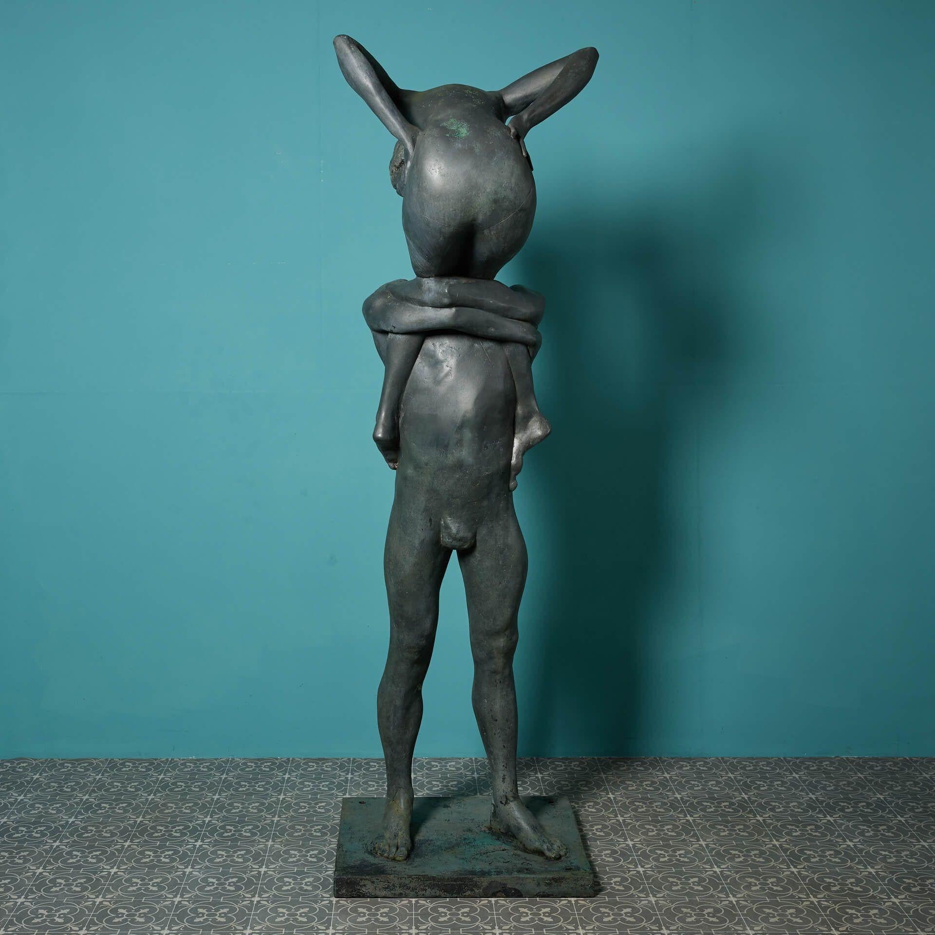 Résine Large Maquette Sculpture of ‘Close Affection’ by John W. Mills en vente