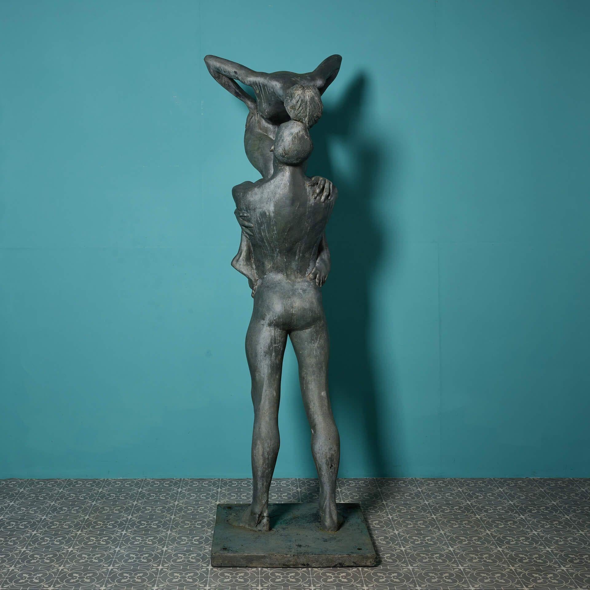 Large Maquette Sculpture of ‘Close Affection’ by John W. Mills en vente 1