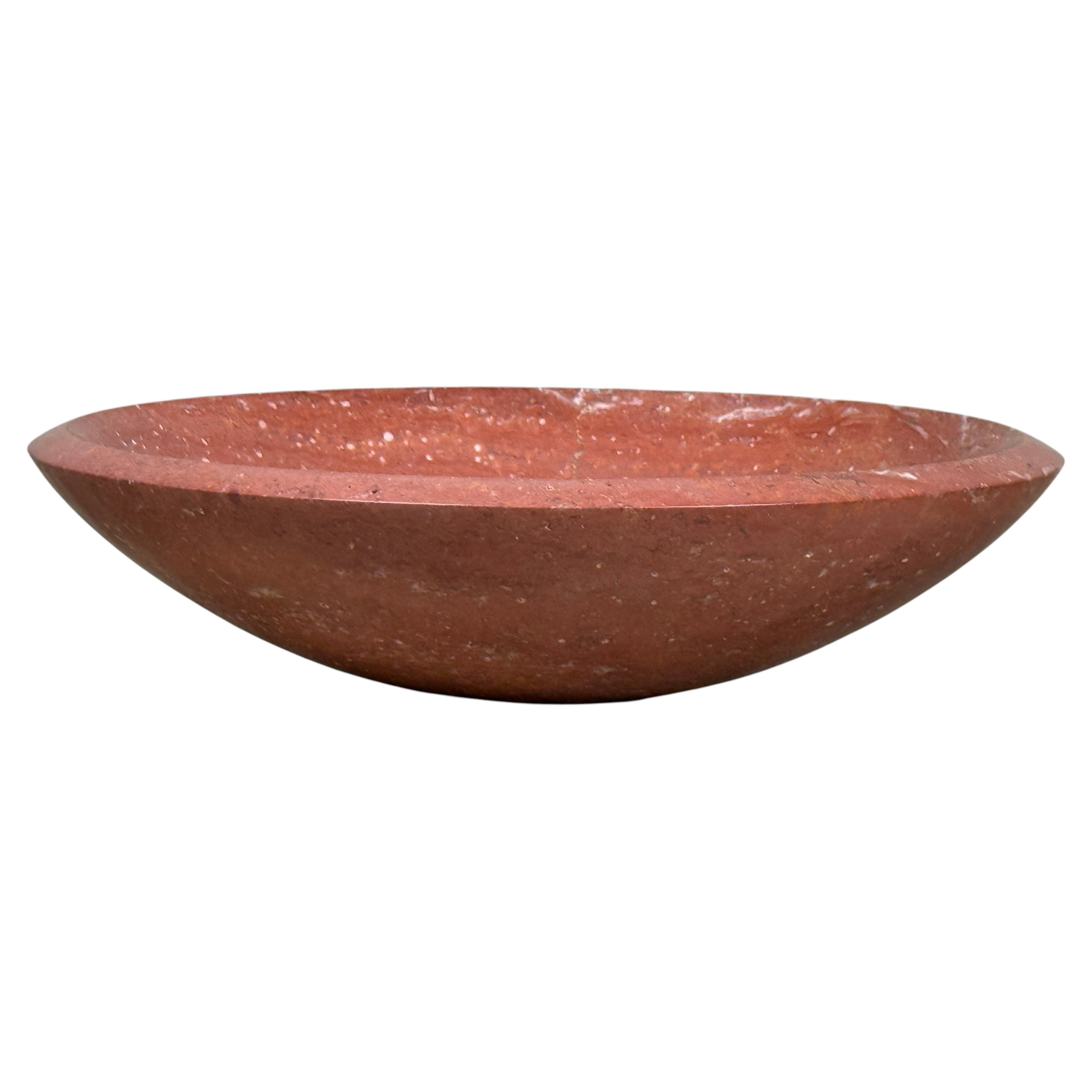 Large Marble Bowl by Sergio Asti