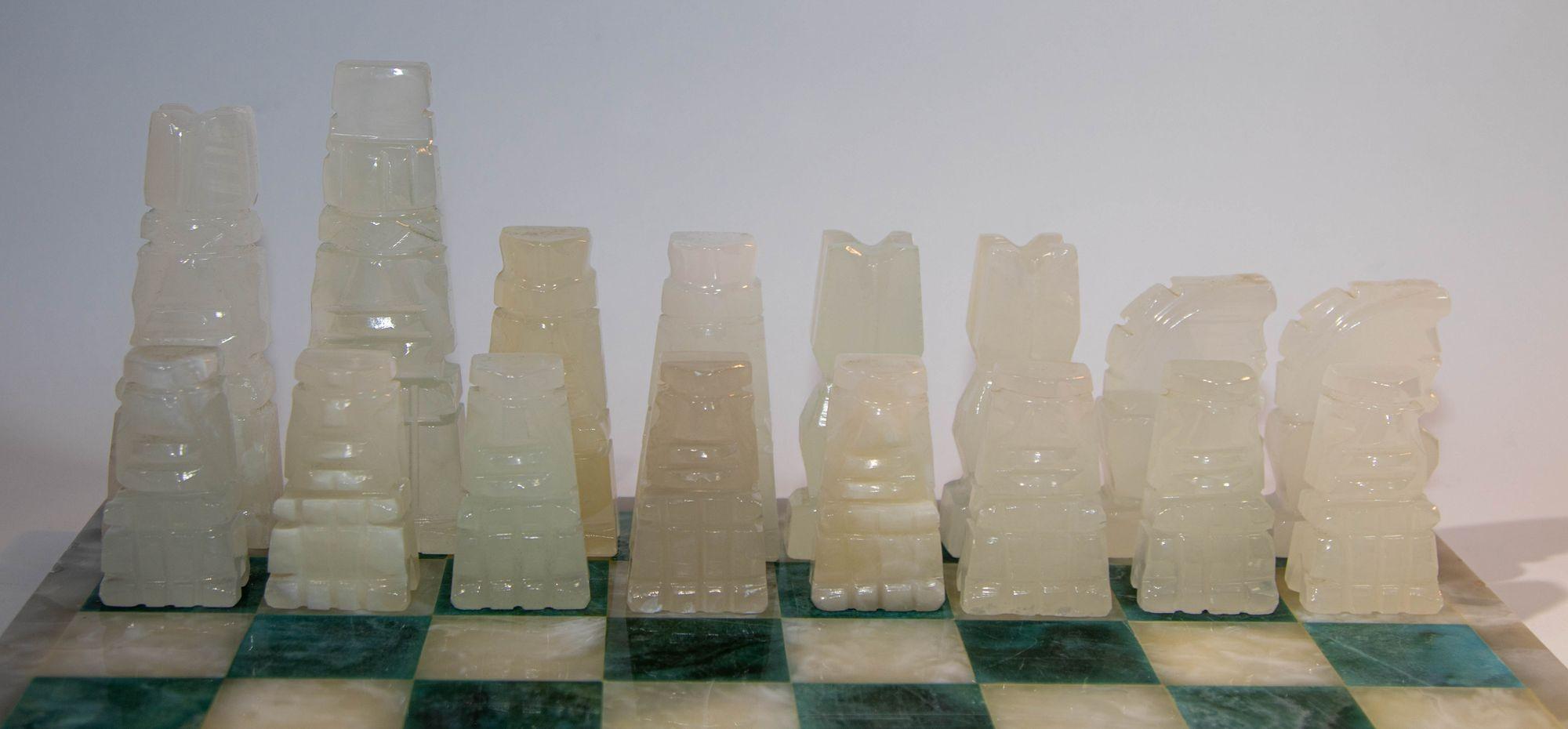 mexican marble chess set