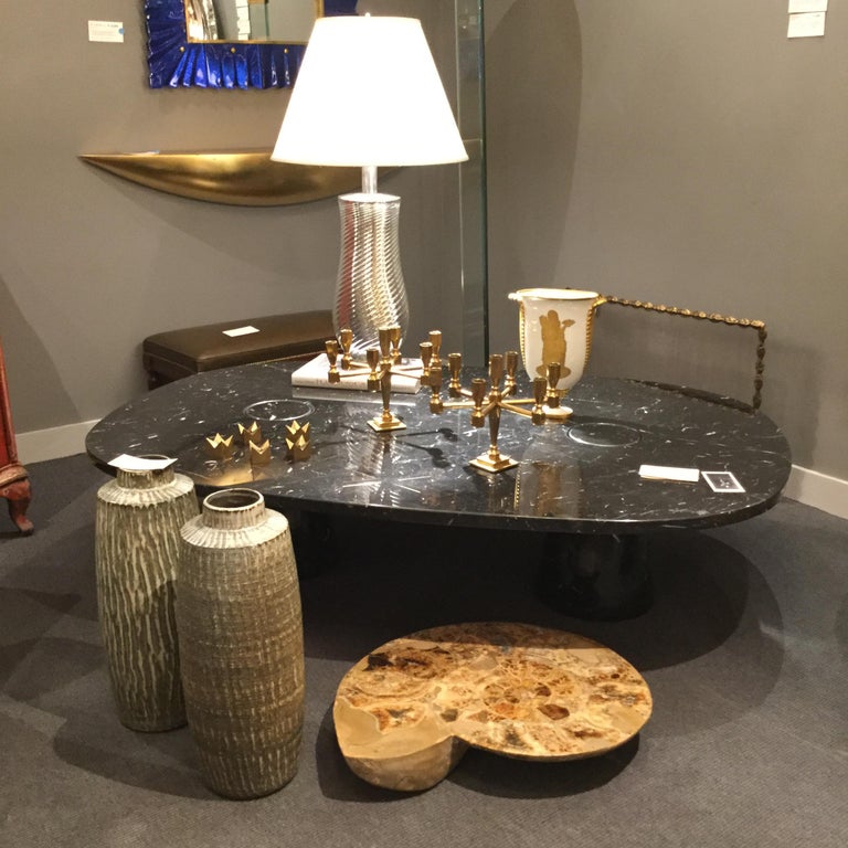 Large Marble Coffee Table by Angelo Mangiarotti, Italy, 1970s at 1stDibs