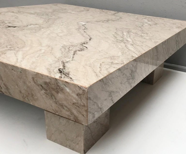 Large Marble Coffee Table at 1stDibs extra large square coffee table