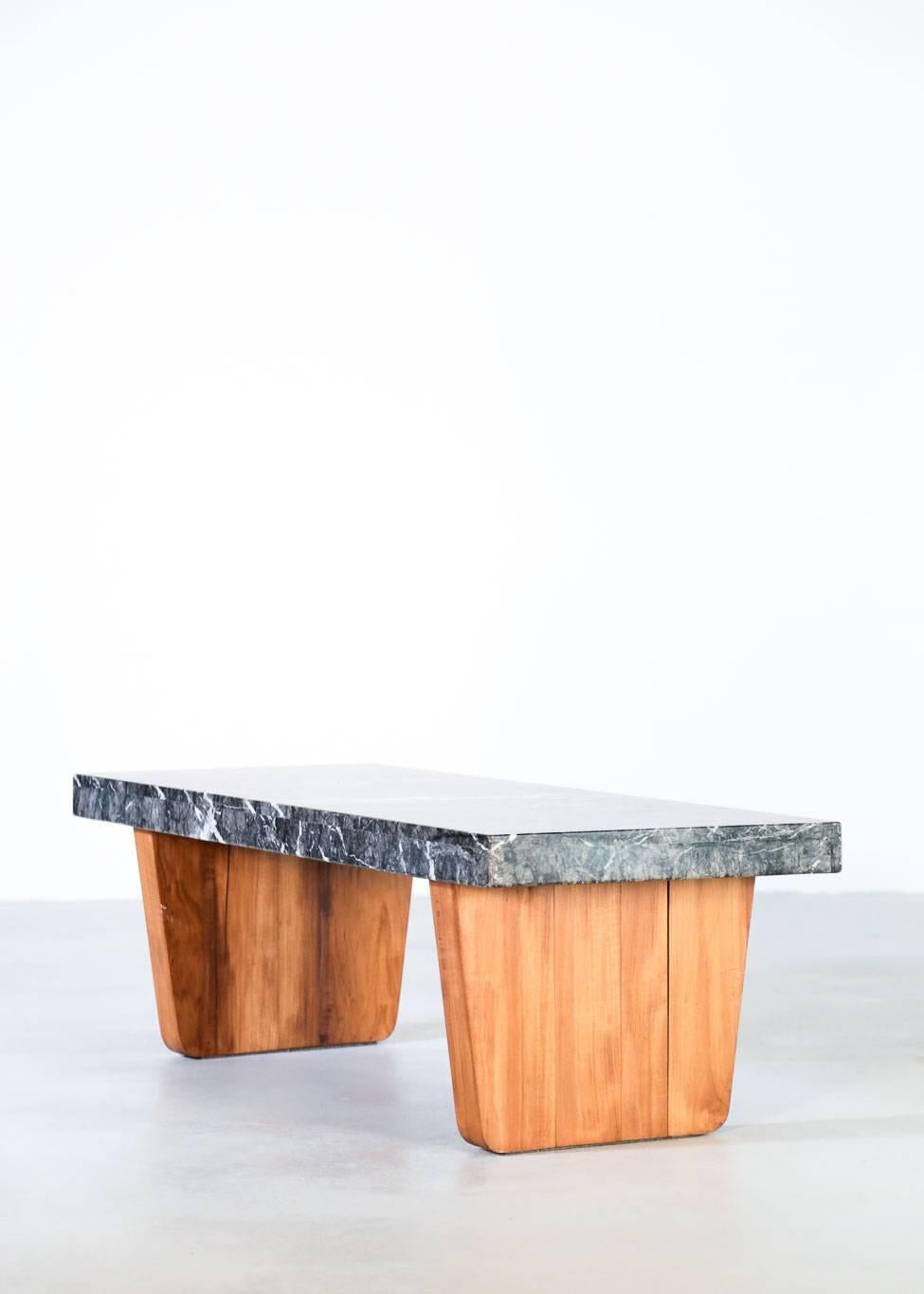 Large Marble Coffee Table, 1960s 1