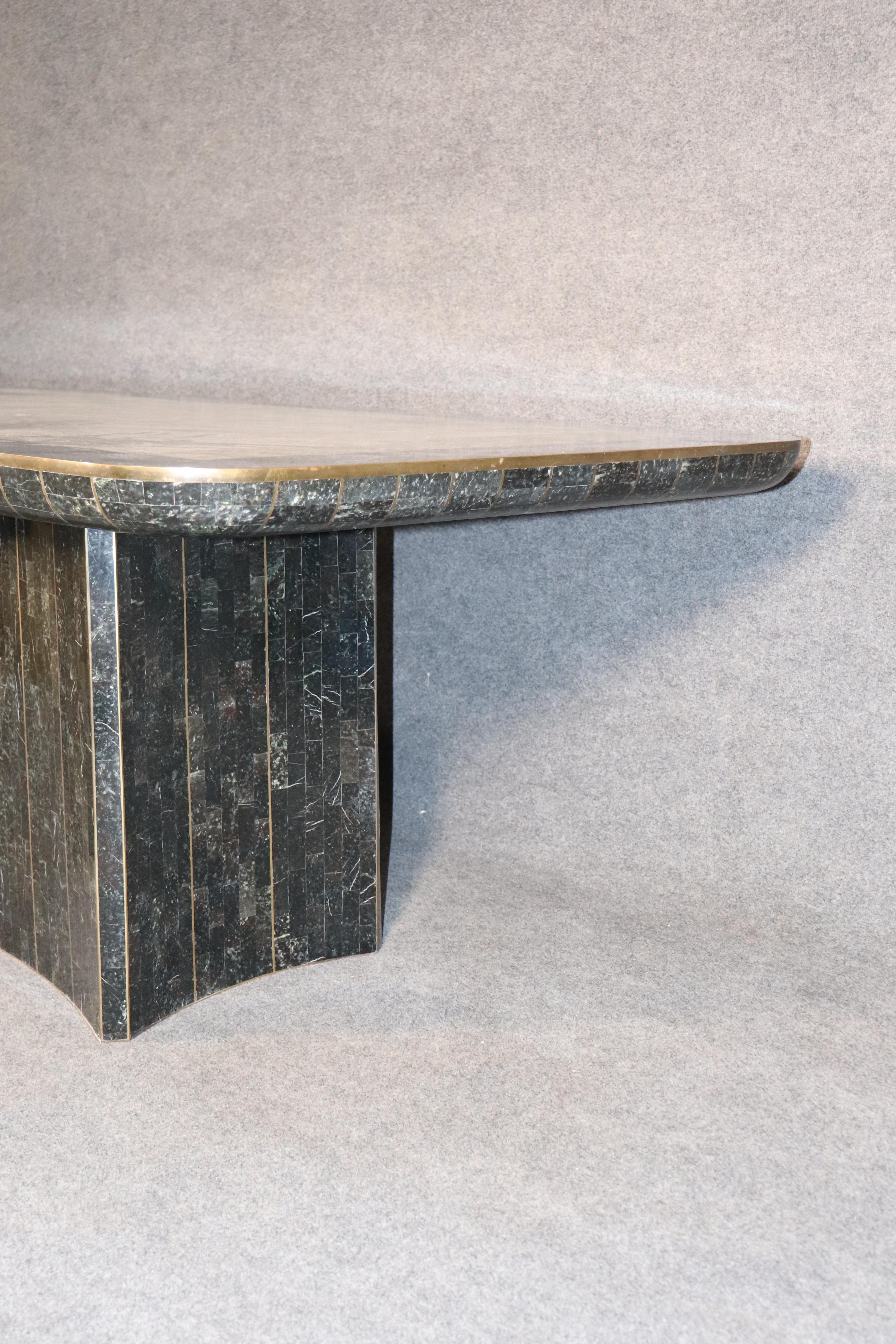 20th Century Large Marble Dining Table