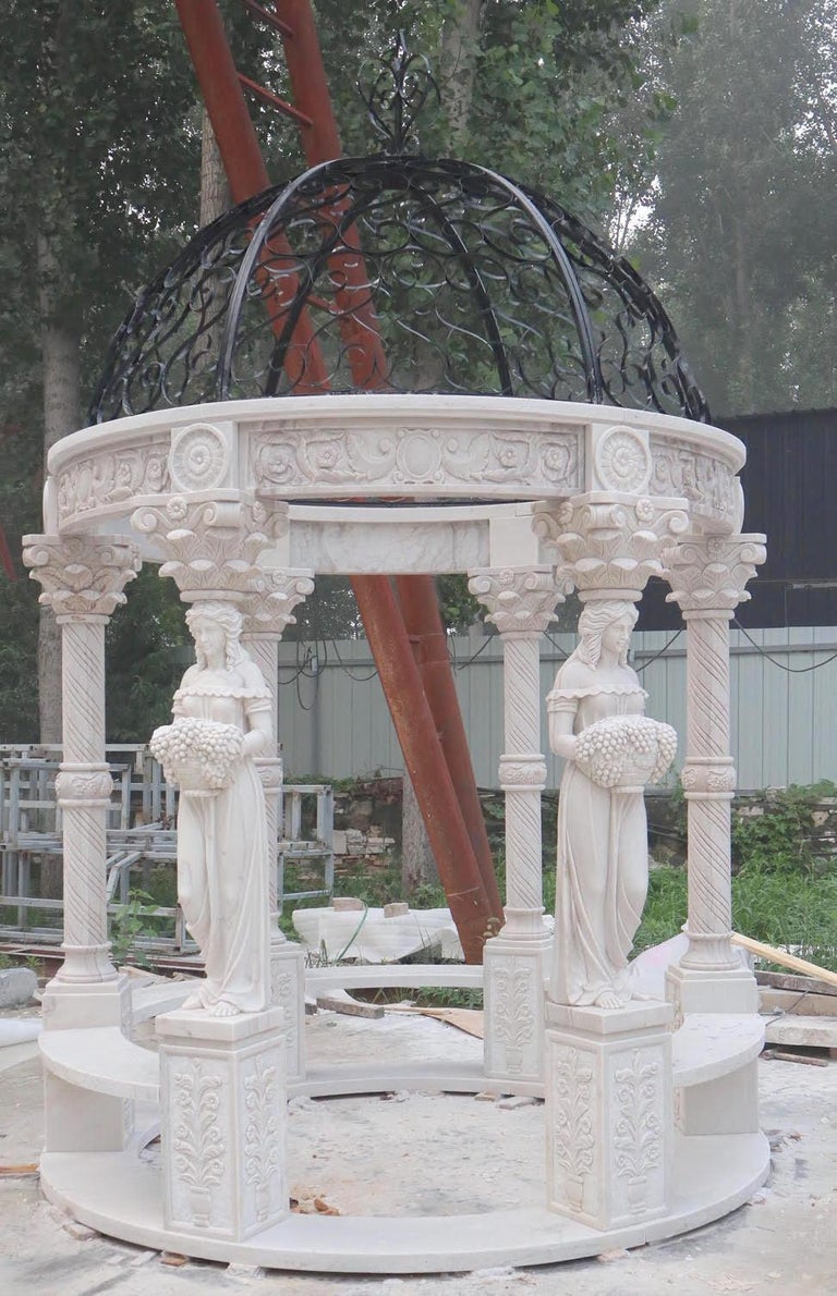 Large Marble Gazebo For Sale at 1stDibs