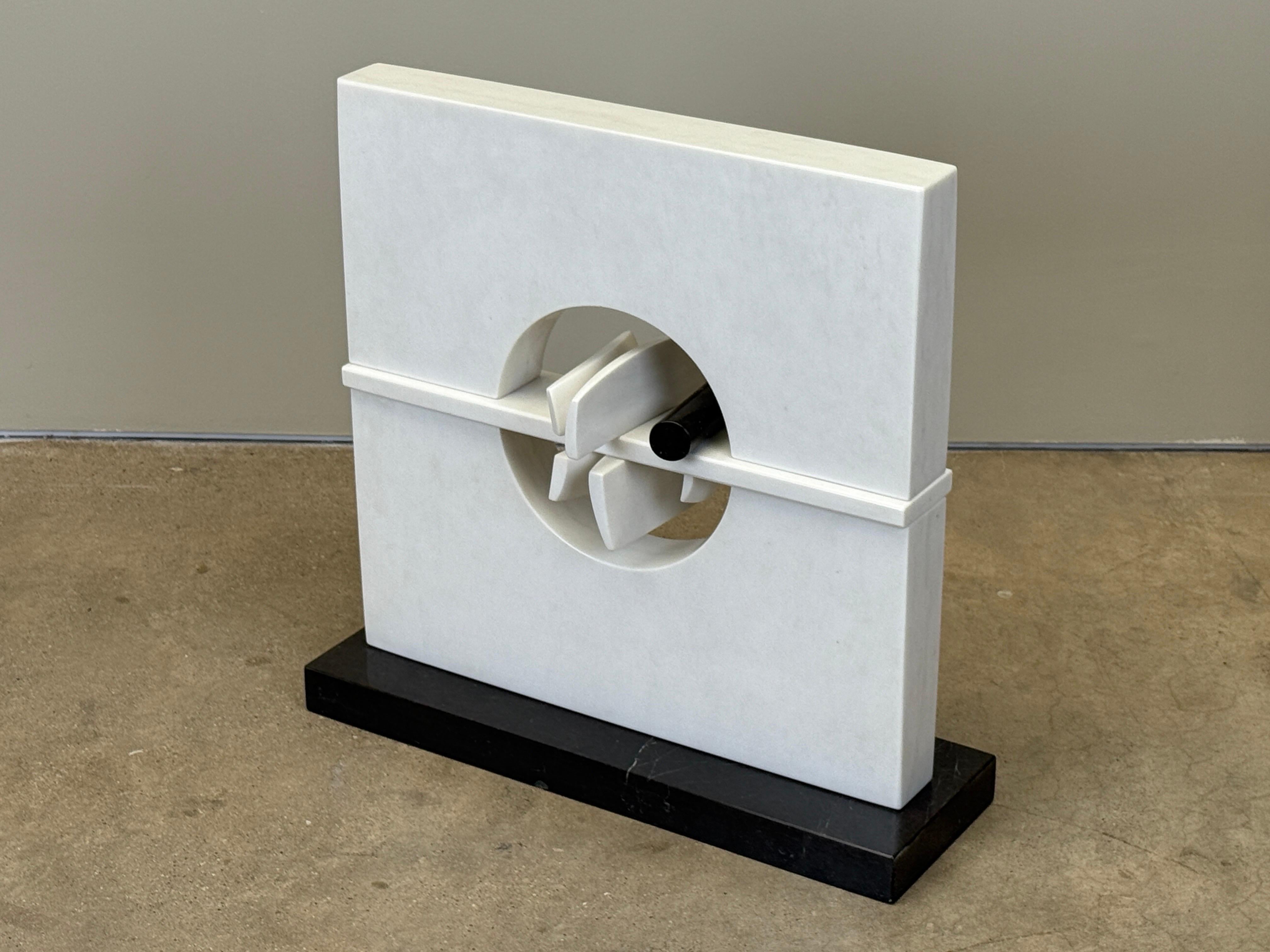 Large Marble Sculpture by Ben Goo, 1970's For Sale 15