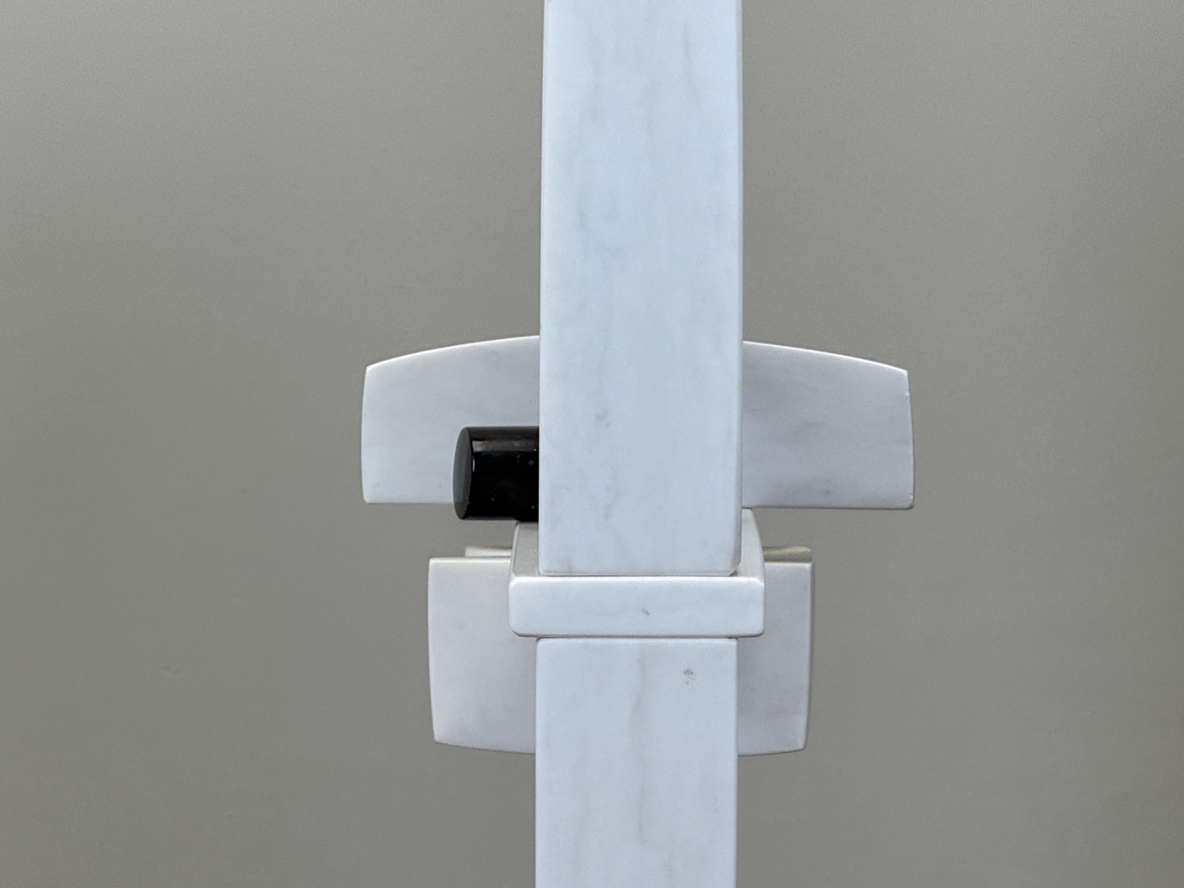 Large Marble Sculpture by Ben Goo, 1970's For Sale 16
