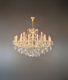 Grande lampadario di cristallo in stile Maria Teresa fatto a mano Lampadario europeo di lusso