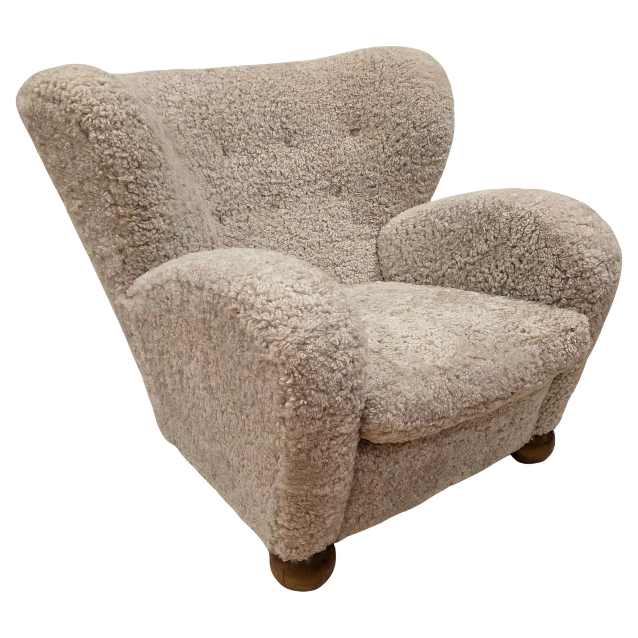 Grand fauteuil "Aulanko" de Märta Blomstedt en vente
