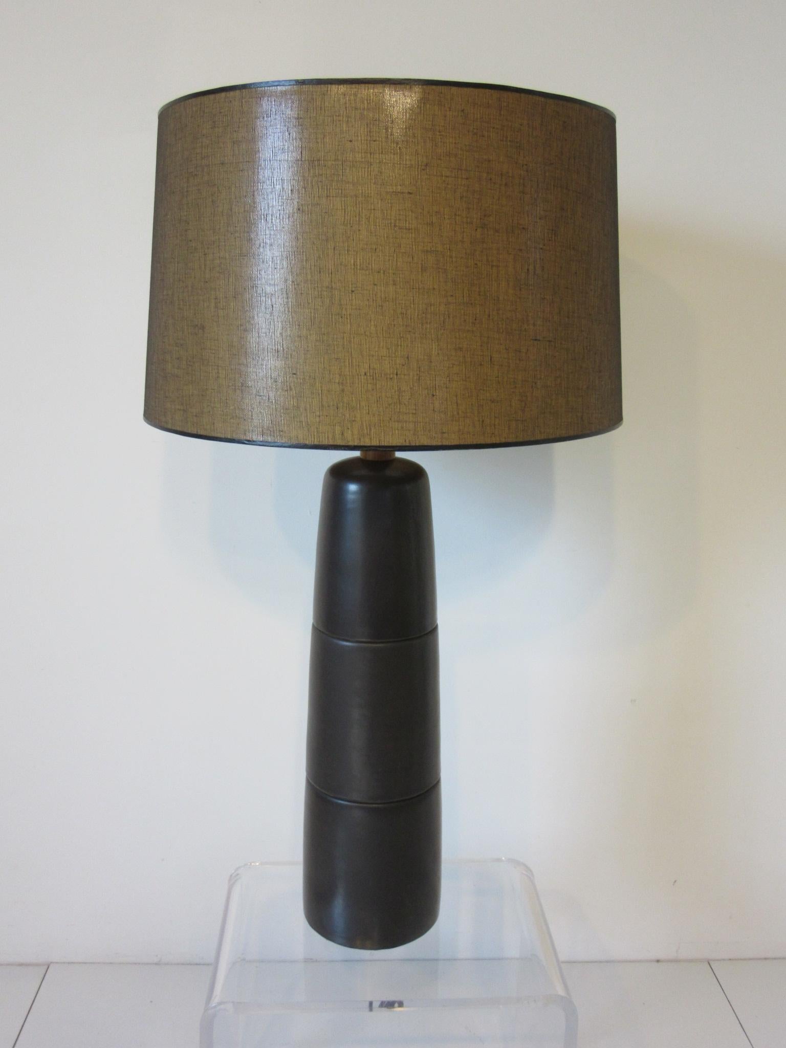 Large Martz Pottery Table Lamp for Marshall Studios 2