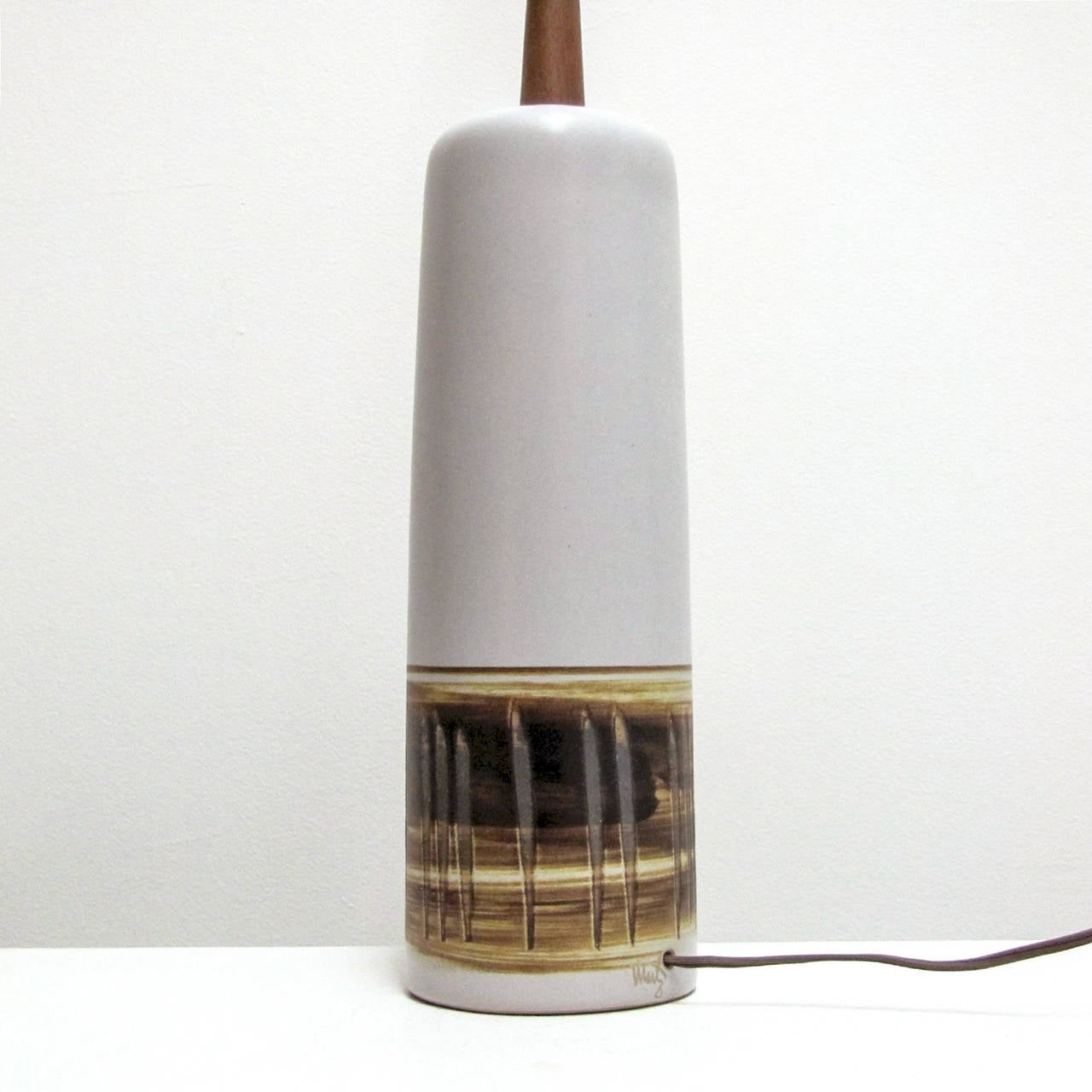 Mid-20th Century Large Martz Table Lamp, 1960 For Sale