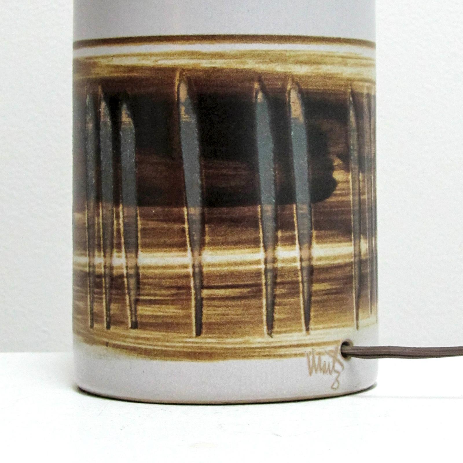 Ceramic Large Martz Table Lamp, 1960 For Sale