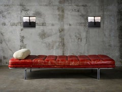 Large 'Mask I' Model #230 Alabaster Sconce in the Manner of Pierre Chareau